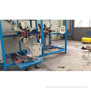 Automatic plastic pipe winder and packing machine